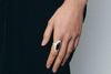 OLIO E ACETO sterling silver black stun star OA08F14 POEA1